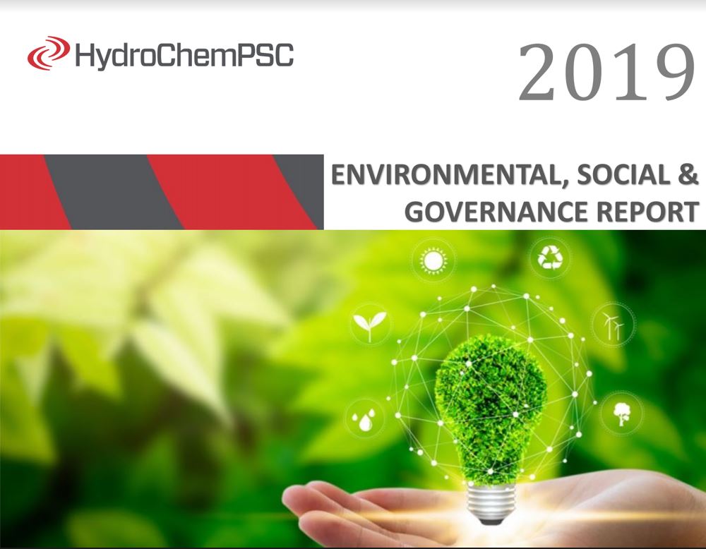 2019 Environmental, Social & Governance (ESG) Report